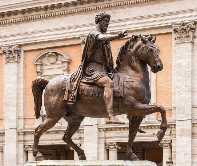 Equestrian statue of Marcus Aurelius
