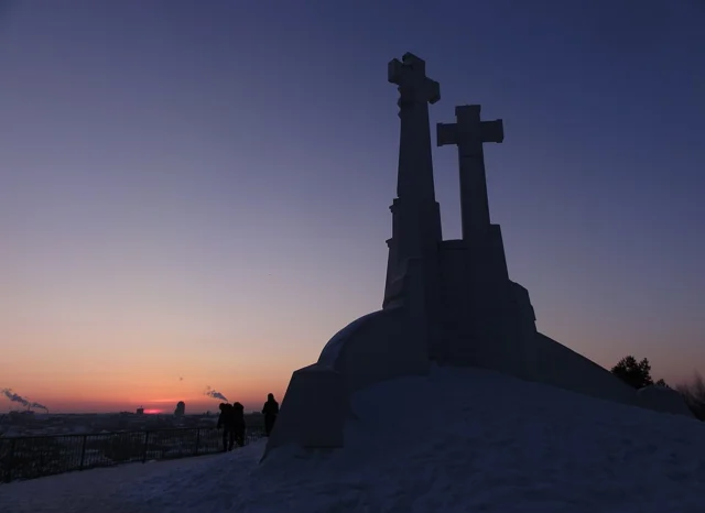 The Hill of the Three Crosses