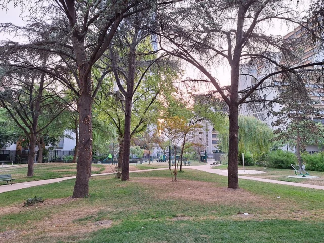 Jardin de l'îlot Riquet