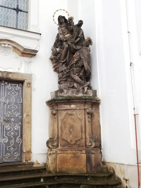 Socha Zjevení blahoslaveného Heřmana