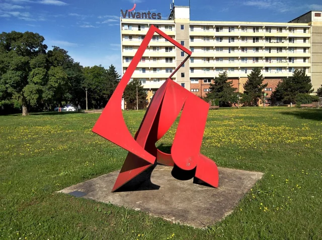 Folded Square Alphabet U