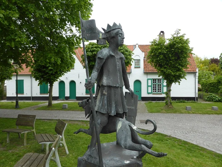 Verbroederingsmonument met de Duitse stad Damme-Oldenburg
