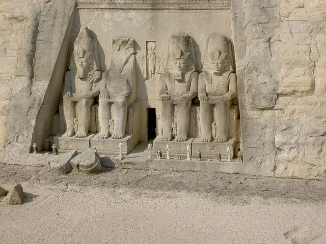Mini-Tempel von Abu Simbel