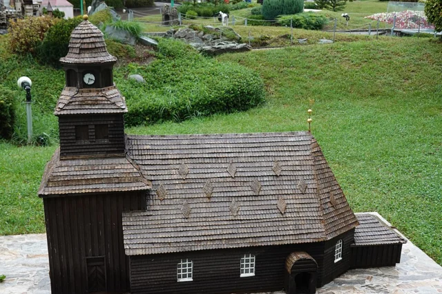 Mini-Holzkirche Seglora